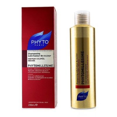 شامپو تثبیت کننده رنگ فیتو phyto، فرانسه،مناسب موهای رنگ و دکلره شده حجم 200 میل