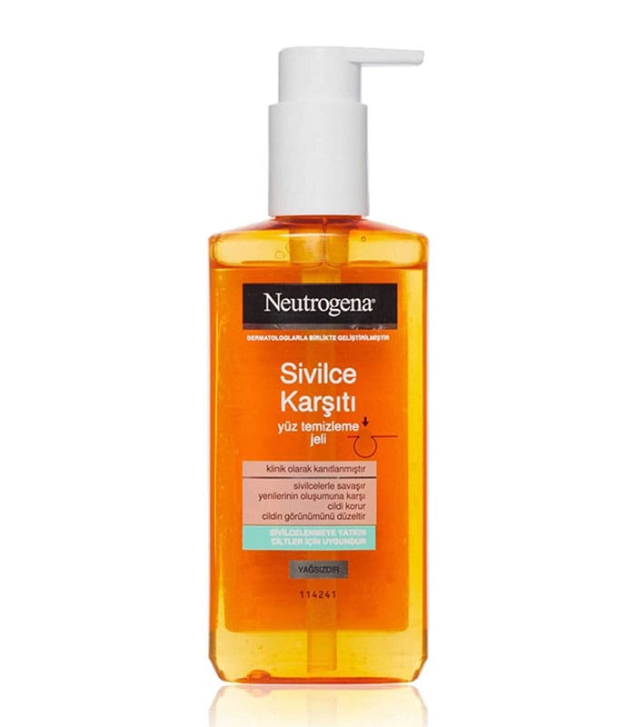 ژل-شستشو-ضد-جوش-نوتروژینا-Neutrogena-acne-face-wash-sivilce-