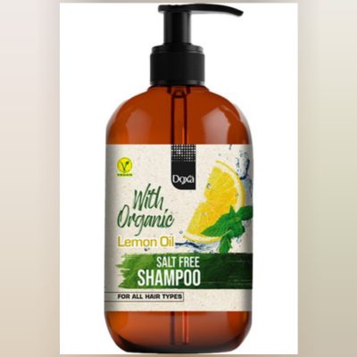 شامپو بدون نمک ارگانیک دوکسا Doxa حاوی روغن لیمو مناسب انواع مو 900 میل,ترکیه