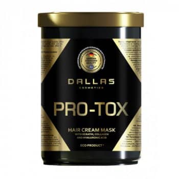 ماسک مو ترمیم کننده دالاس Dalas،آلمان، مدل Pro-Tox حاوی کراتین، هیالورونیک اسید و کلاژن 1000 میل