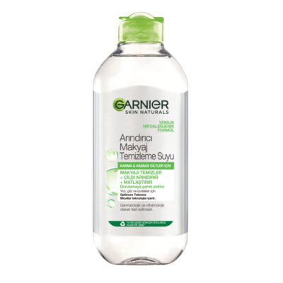 میسلار واتر آرایش پاک کن گارنیر مناسب پوست مختلط و حساس400 میل