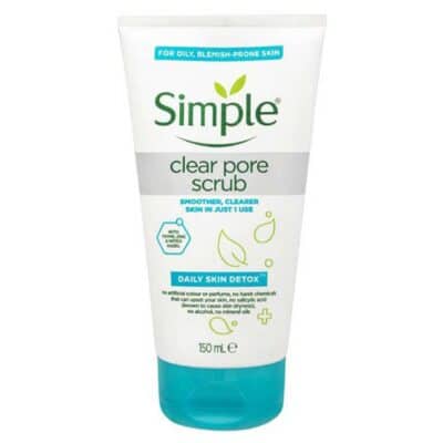 اسکراب پوست چرب و سم زدای سیمپل 150 میل
