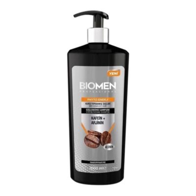 شامپو تقویت کننده بیومن حاوی کافئین و آرژنین همه موها،ترکیه 1000 میل