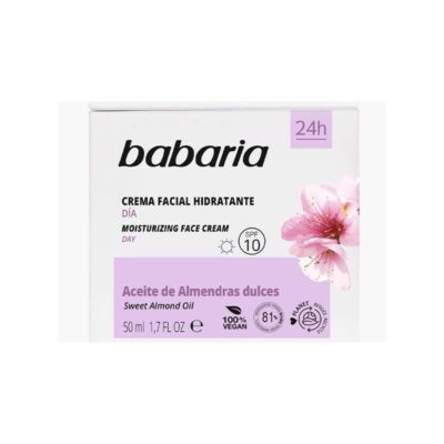 کرم آبرسان حاوی روغن بادام شیرین باباریا babaria،اسپانیا حجم 50 میل