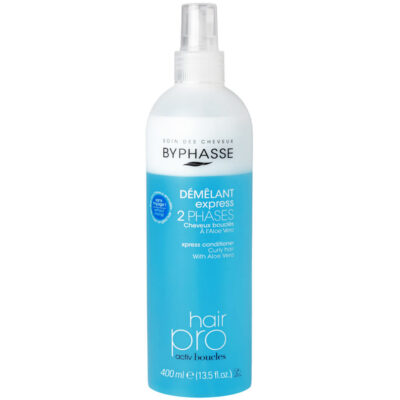 اسپری دوفاز موهای فر بایفاسBYPHASSEاسپانیا حجم400میل