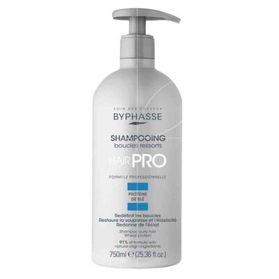 شامپو موهای فر بایفاسBYPHASSEاسپانیا حجم750میل