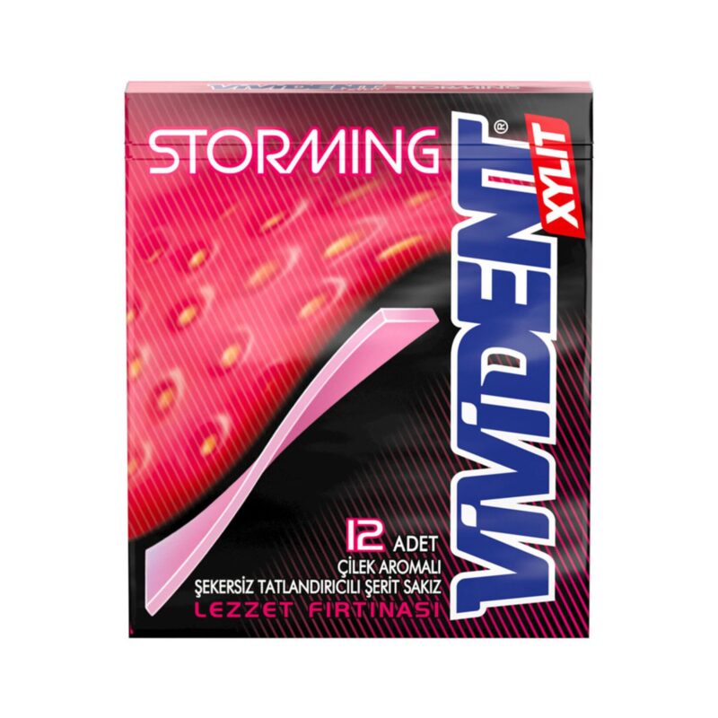Vivident Storming Strawberry Gum