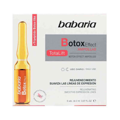 سرم بوتاکس جوانساز و پر کننده خطوط صورت باباریا babaria،اسپانیا