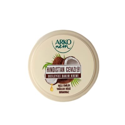 کرم مرطوب کننده آرکو ARKO حاوی روغن نارگیل ،ترکیه 250میل