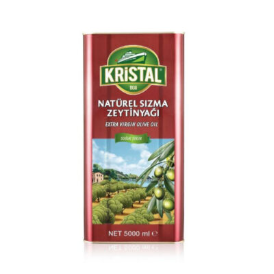 روغن زیتون کریستال KRISTAL اکسترا ورژن،ترکیه5 لیتر