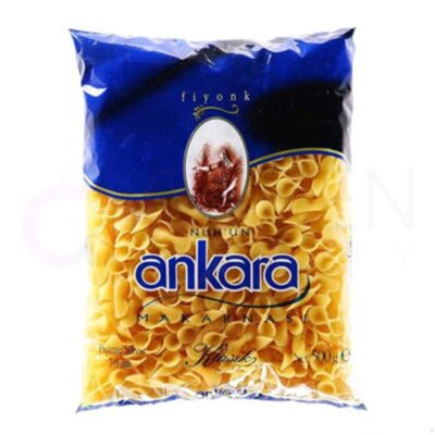 ماکارونی آنکارا ankara ترکیه فرم پاپیون بسته 500 گرمی