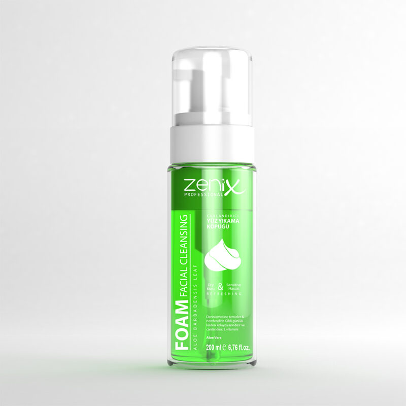 zenix-face-cleaning-foam-aloe-vera-200-ml