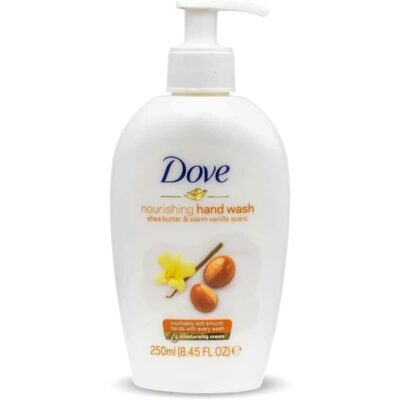 مایع دستشویی کرمی Dove،رایحه شی باتر و وانیل،ایتالیا 250 میل