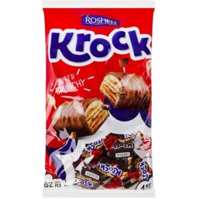 شکلات کروک ROSHEN،با خمیر بادام زمینی،اوکراین 1000 گرم