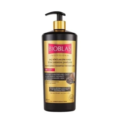 شامپو بیوبلاس سیر سیاه ضد ریزش مو،ترکیه حجم 1000 میل
