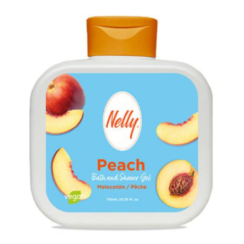 Nelly-Peach-scented-shower-gel