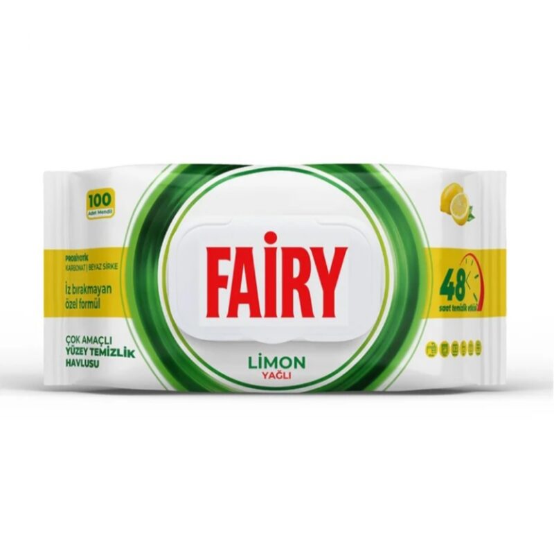 Fairy-Surface-Cleaning-Wipes-Lemon-Blossom-Scent