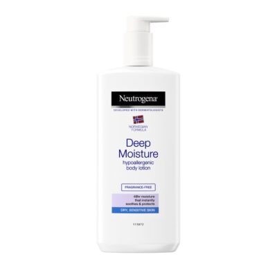 لوسیون بدن آبرسان عمیق پوست نیتروژنا مدل Deep Moisture حجم 400میل