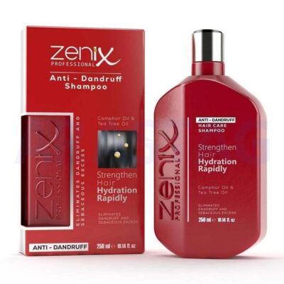 شامپو ضد شوره تخصصی زنیکس zenix ترکیه ضد قارچ و التهاب کف سر حجم 250 میل