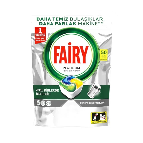 Fairy-dishwasher-tablets-Platinum-model-pack-of-50