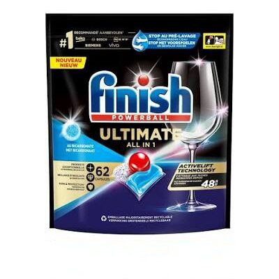 قرص ماشین ظرفشویی فینیش مدل اولتیمیت Ultimate بسته 62 عددی