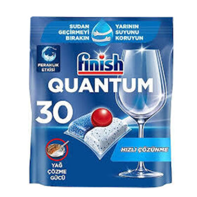 قرص ماشین ظرفشویی فینیش مدل کوانتوم QUANTUM بسته 30 عددی