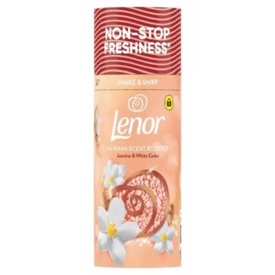 خوشبو کننده لنور Lenor رایحه گل یاسمن و گل سفید Jasmine&White Cedar