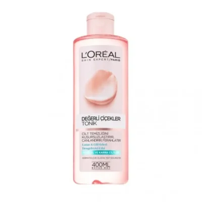 تونر لورال Loreal پوست نرمال تا مختلط حجم 400 میل