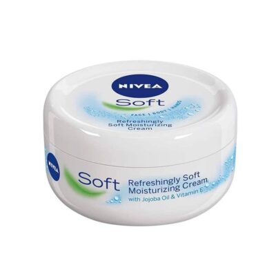 کرم نیوا سافت Nivea Soft نرم کننده و مرطوب کننده،آلمان حجم 100 میل